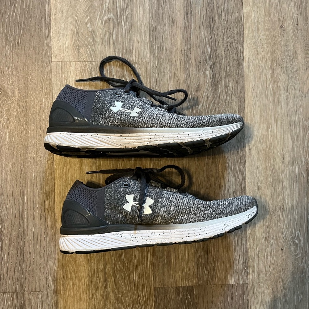 Gray UA Shoes